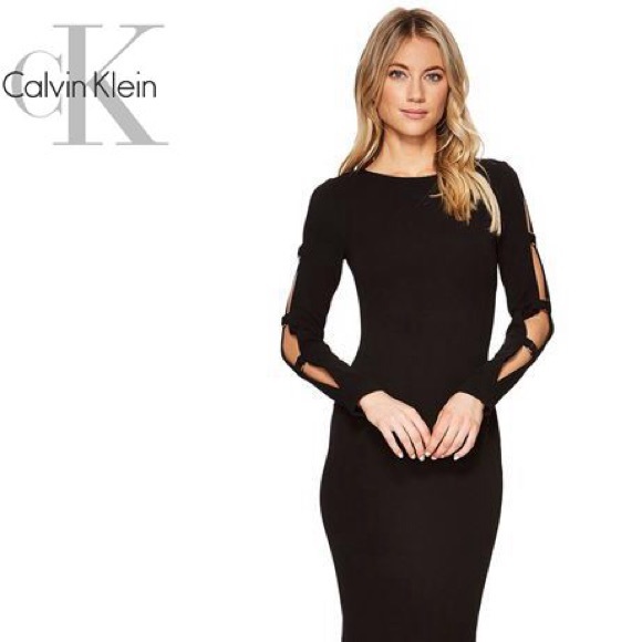 Calvin Klein Dresses & Skirts - Beautiful Calvin Klein black dress